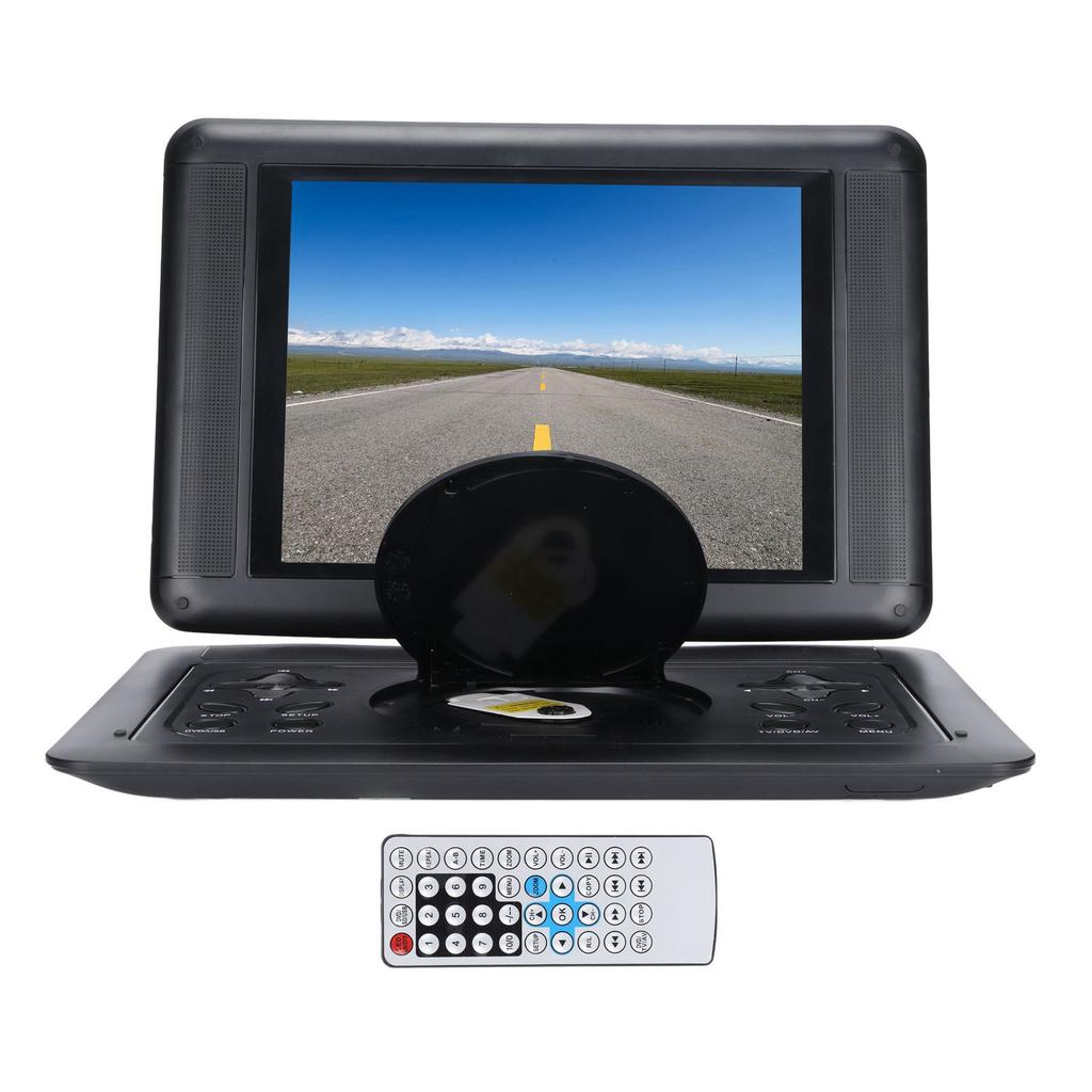 12.0 Inch Portable DVD Player 270 degrees  Rotation Screen Small TV Player HD Portable DVD Player 110‑240V