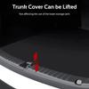 Rear Bumper Guard for Tesla Model Y Accessories,Car TPE Rear Trunk Bumper Sill Guard Cover Trim Protector Accessory