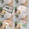 Ready Stock Multi-style Floor Carpets Soft Anti-slip Toilet Door Mats 40x60cm