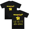 Z-Zara Larsson Midnight Sun Tour 2026 Футболки с коротким рукавом Хлопок Мужская футболка Повседневная Мода Унисекс Уличная одежда Хип-хоп Одежда