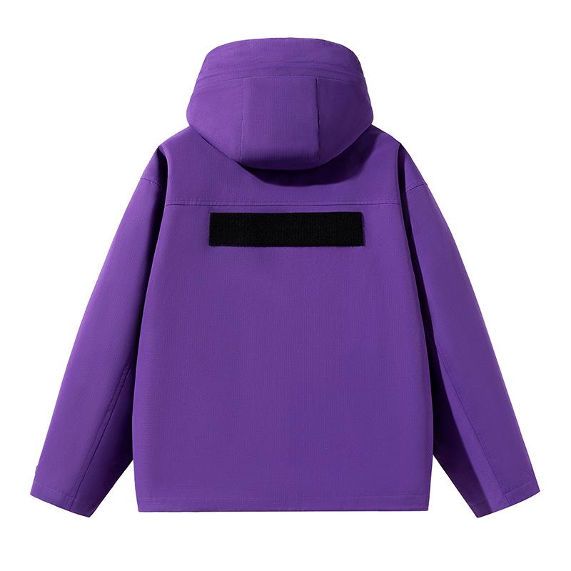 Теплая, ветро- и водонепроницаемая куртка три в одном, съемная куртка для активного отдыха, куртка из двух предметов одежды, с капюшоном, модная и универсальная куртка