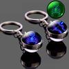 Detachable Keychain High Quality Decor Wide Application Fashion Glass Ball Constellation Key Chain
