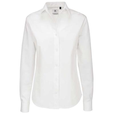 Рубашка с длинным рукавом из твила Sharp Womens/Ladies B&C