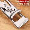 Yousheng Bottle Opener Stainless Steel Can Opener with Anti-Slip Groove Ergonomic Handle Easy Jar Lid Opener Lid Remover Tool