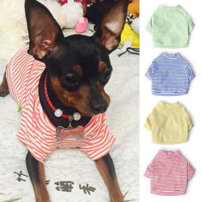 Дышащая футболка для питомца с круглым вырезом, украшенная, с коротким рукавом, наряд для собаки для домашней носки