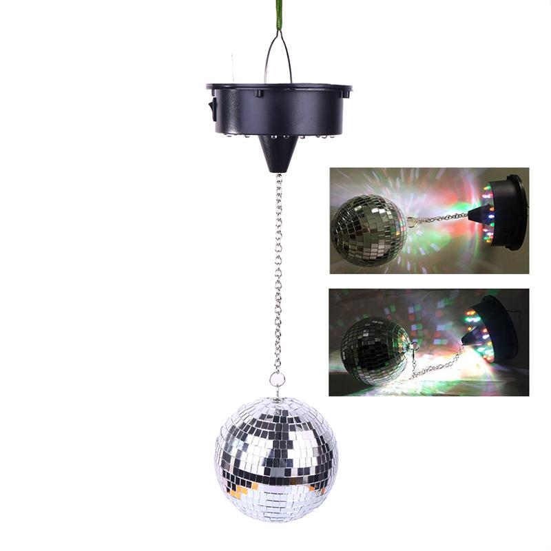 1 шт. DIY Декорация Диско-шар Вращающийся мотор 5 об/мин Питание от батареи Мотор для зеркального шара Шар Принадлежности для рождественской вечеринки