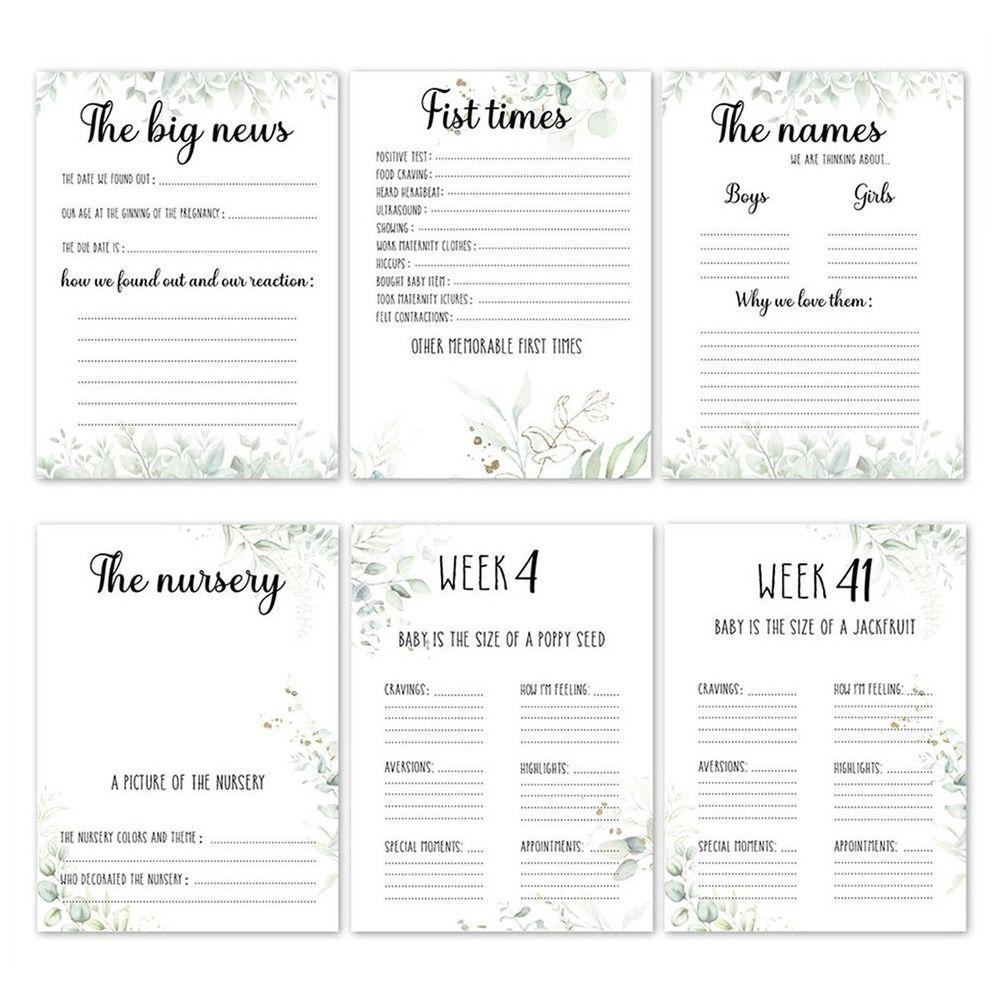 First Time Expecting Pregnancy Announcements 36 Pages Pregnancy Book For Mom To Be Gift