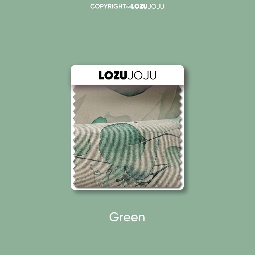 1 шт. LOZUJOJU 70-80% затемняющие, ручная роспись зеленые шторы с растительным принтом, шторы в американском пасторальном стиле для спальни, гостиной, домашнего декора