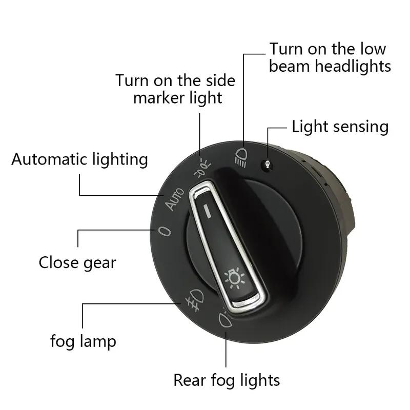 Auto Headlight Switch for VW Lavida Touran Tiguan Passat B7 Santana POLO Beetle Golf 6 Magotan B6 B7 Light Sensor Upgrade Module