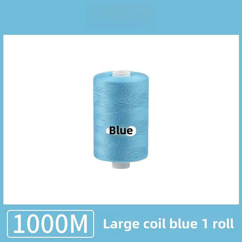 1000 ярдов ниток для бытового шитья: Полиэстер, цветная ручная работа, тонкая катушка