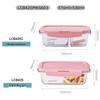 Lock & Lock Glass Food Storage Container Set
