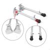 2x Bass Drum Legs Bracket Adjustable Percussion Instrument Parts Easy To Setup Anti Skid with
