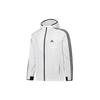 Sports Windproof Hooded Woven Jacket Men Jackets White GQ0623
