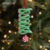 Hanging Fake Candy Pendant Rainbow Design Xmas Tree Hanging Decor  Christmas Party Decor