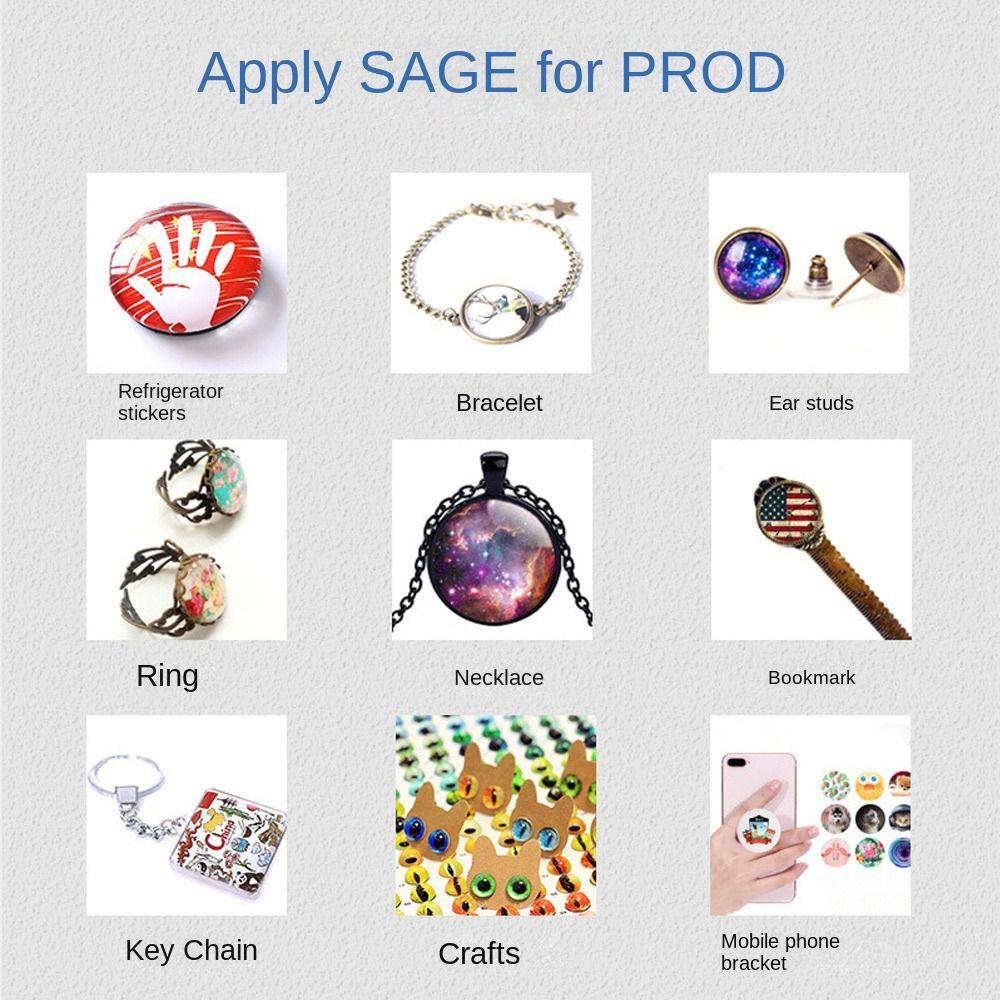 20pcs/10pairs 6mm-20mm Puppet Crystal Eyes Crystal Glitter Crystal Eyes  DIY Doll Accessories