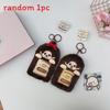 Plush Coin Purse With Card Holder For Students And Girls