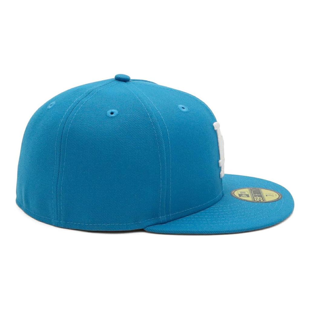Кепка с плоским козырьком MLB Dodgers LA Rainstorm Blue 7 59Fifty MLB Los Angeles Dodgers [New Era] 5/8