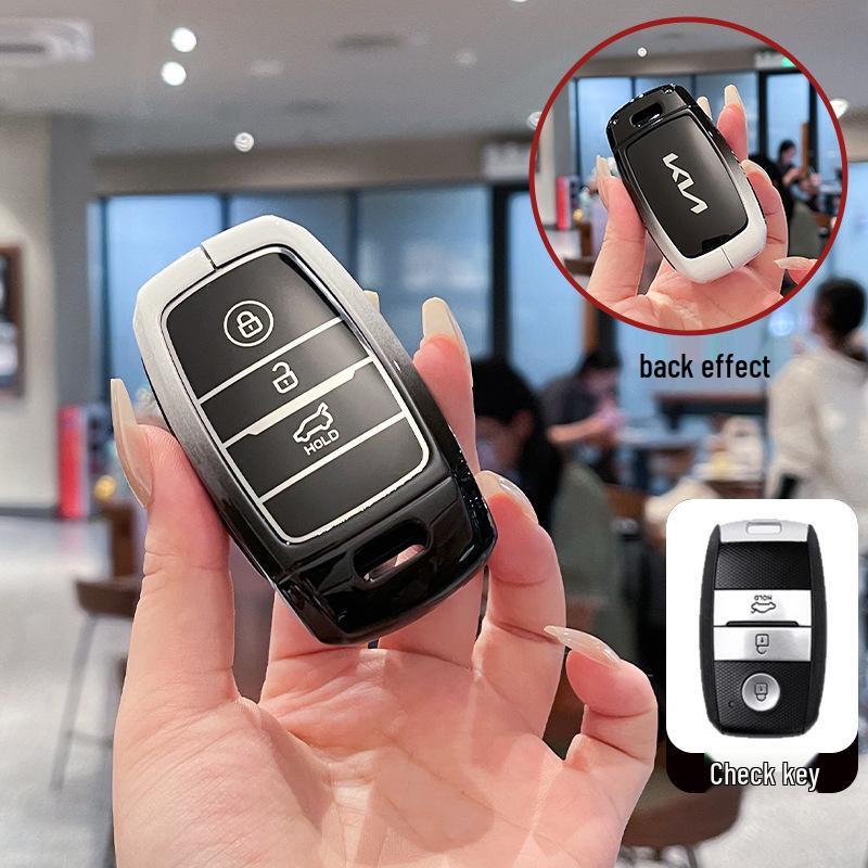 Умный металлический чехол для ключей Kia Huanchi KX3/KX4/KX5/KX7 2023