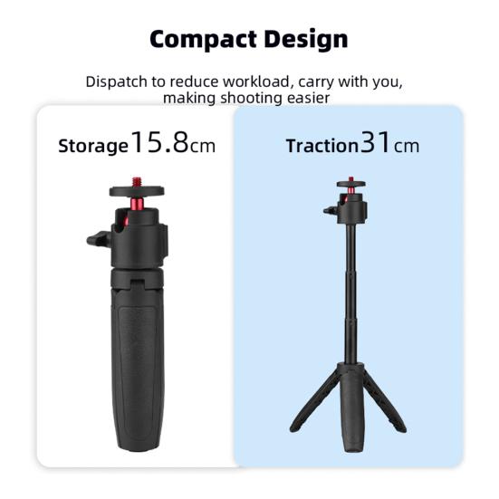 Штатив для камеры портативный универсальный мини настольный штатив удлинитель подставка для экшн-камеры OSMO POCKET 3