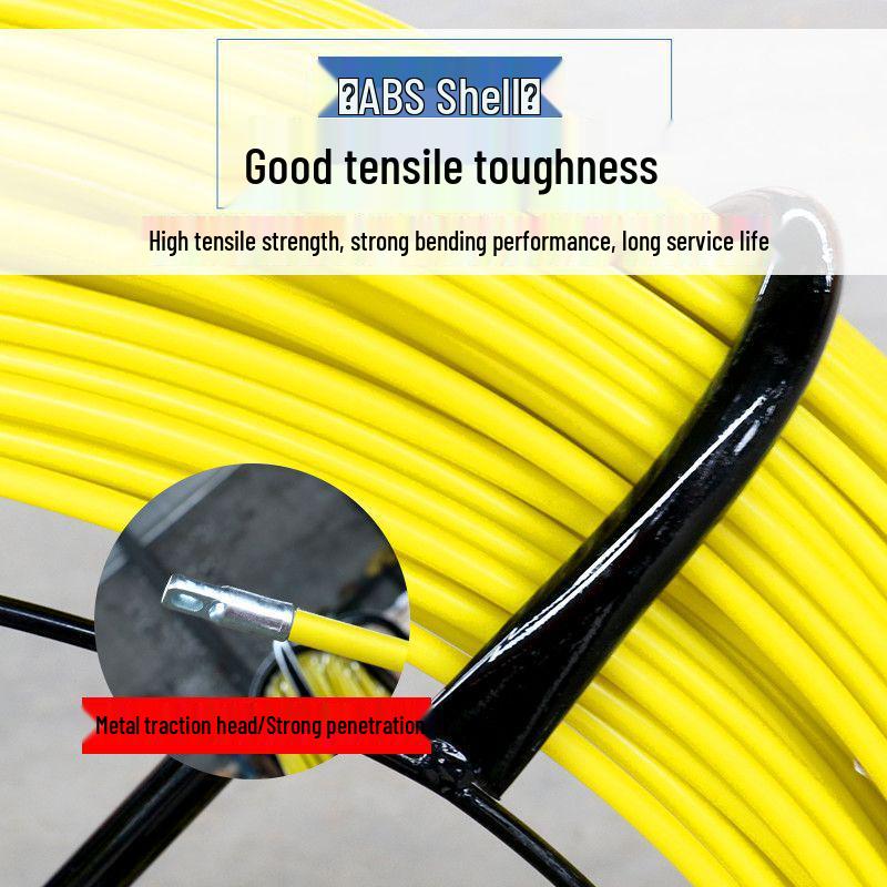 Fiberglass Cable Puller & Pipe Threader for Electricians