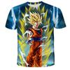 Японский Аниме Dragon Ball Z Все Персонажи 3D Быстросохнущая Футболка Для Мужчин Женщин Детей Летний Спорт Аниме Футболка Уличный Стиль