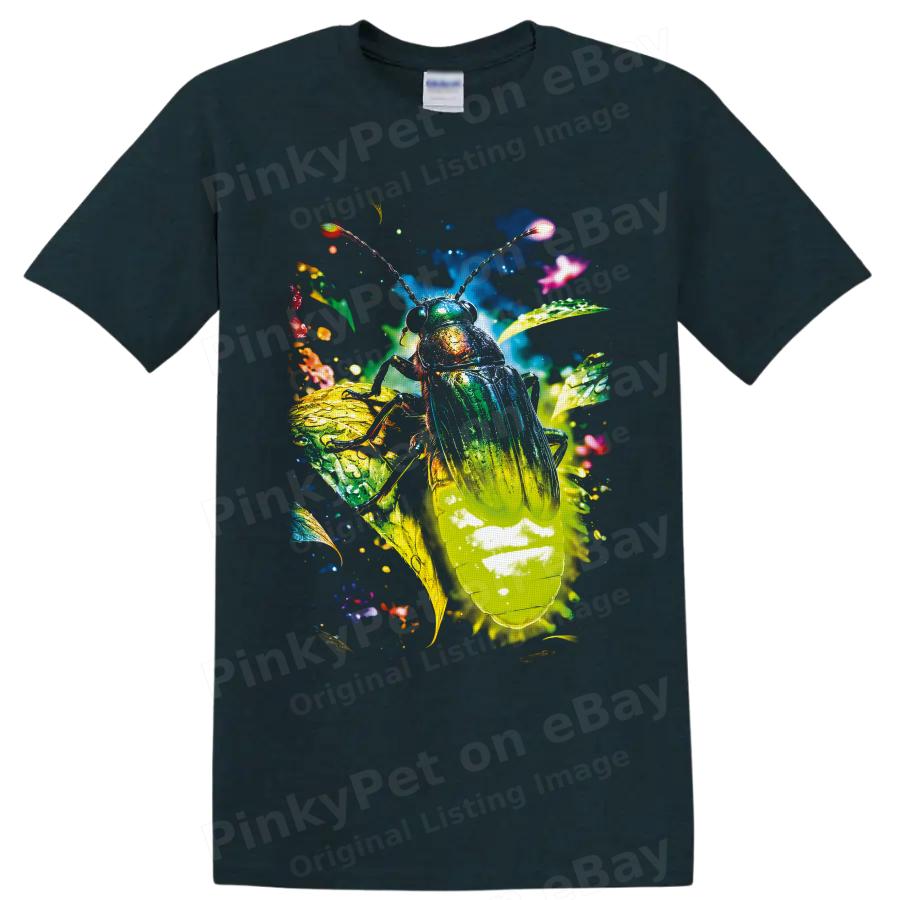 Cockroach T Shirt Colorful Tropical Bug Art Entomology Nature Lover Tee Gift