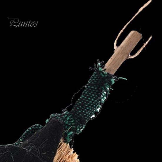 Хэллоуин ведьма метла кулон порочная жуткая старуха висит волосатый дом с привидениями тряпка украшение двери и окна реквизит