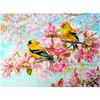 Полный 5D Diy Алмазная картина Желтая милая птица Вышивка Крестом Домашний декор Подарок ручной работы