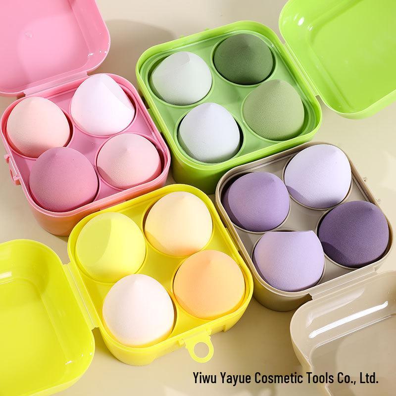 Super Soft Beauty Sponge Makeup Egg Set - Non-Absorbing Puff Cushion