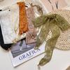 Flower Lace Ribbon Hair Scarf Dressing Decoration Long Neck Scarves Braids Headband  Wedding