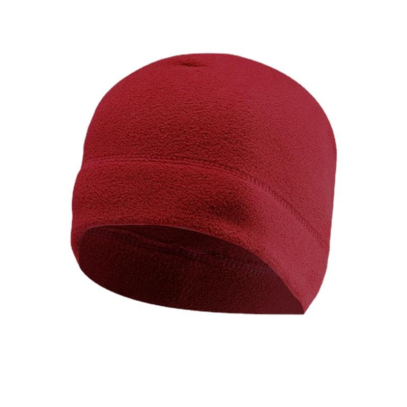 Winter Ski Hat Outdoor Riding Windproof Cold Fleece Hat Warm Polar Fleece Cap
