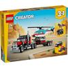 LEGO Creator Helicopter Transport Truck Toy for Kids Ages 7-9 Building Blocks Vehicle Set 31146