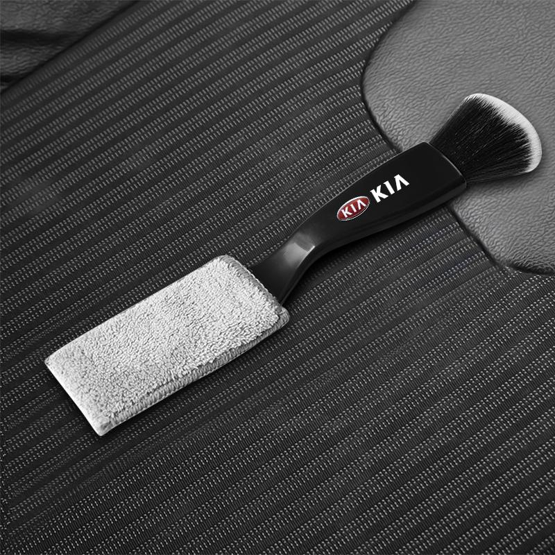 2026 Hot Car Sticker 1Pcs Car Air Outlet Cleaning Brush Dashboard Duster Brushes For KIA Ceed Rio Sportage R K3 K4 K5 K6 Ceed So