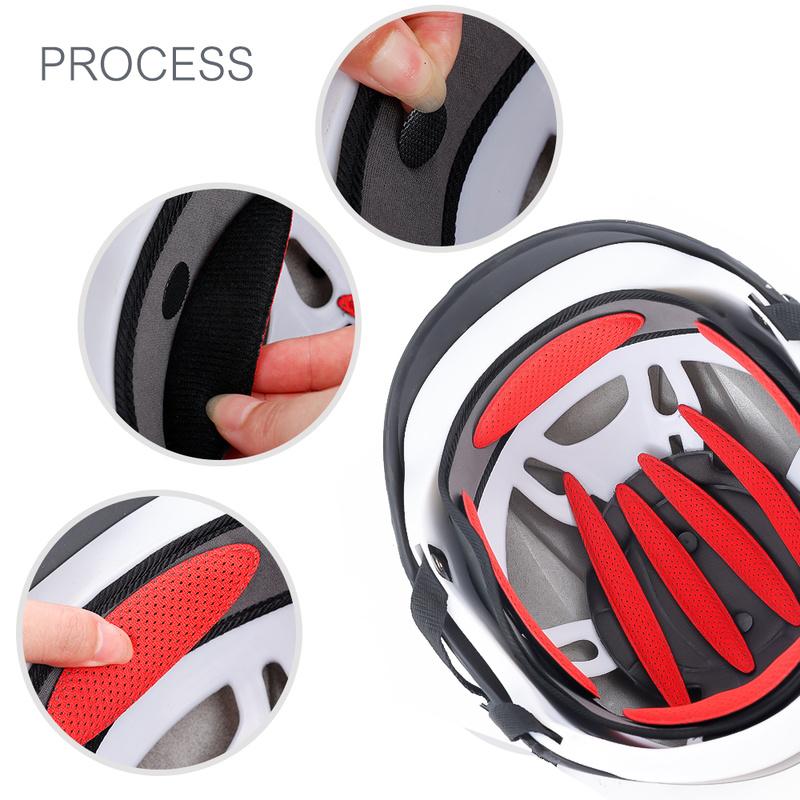 Helmet Inner Padding Foam Protection Pads Kit Sealed Sponge Mats for Outdoor Sports Cycling Motorcycle Bicycle Accessories