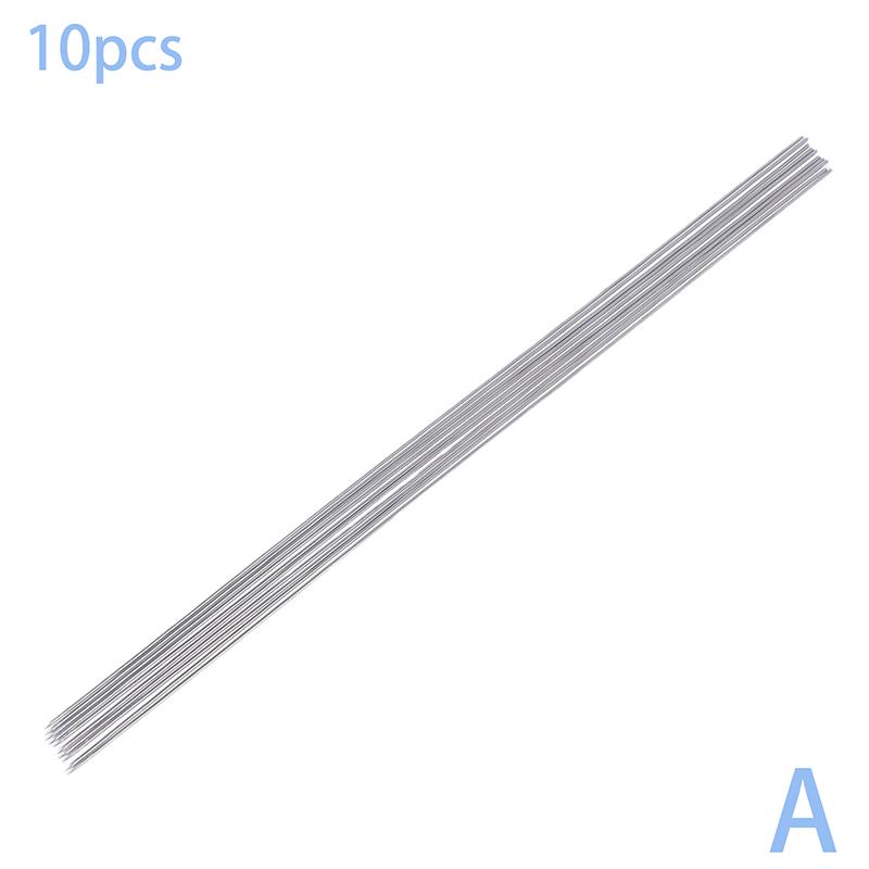 10 шт. Серебряные шампуры для барбекю из нержавеющей стали, многоразовые палочки для гриля, вилка для барбекю, принадлежности для барбекю, кухонный инструмент для кемпинга на открытом воздухе