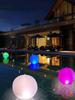 Светящийся прыгающий мяч Пульт управления Светодиодный светящийся воздушный шар 16 цветов Светодиодный светящийся надувной пляжный шар Украшение для вечеринки по случаю дня рождения