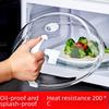 Microwave-Safe Oil-Proof and Splash-Resistant Vegetable Cover for Food Heating and Fresh-Keeping