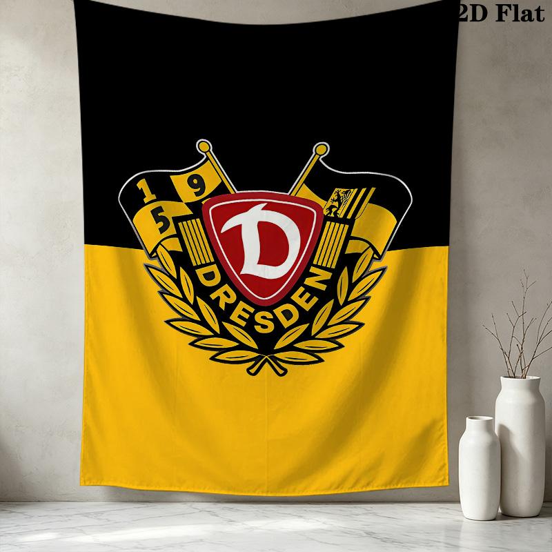 Sg Dynamo Dresden Wall Tapestry Aesthetic Wall Hanging Printed Fabric Blanket Decorative Tapestries For Bedroom Living Room Home Decor