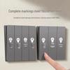 Home Light Switch & Socket Panel Label Stickers - 5 Yuan Off for New Customers