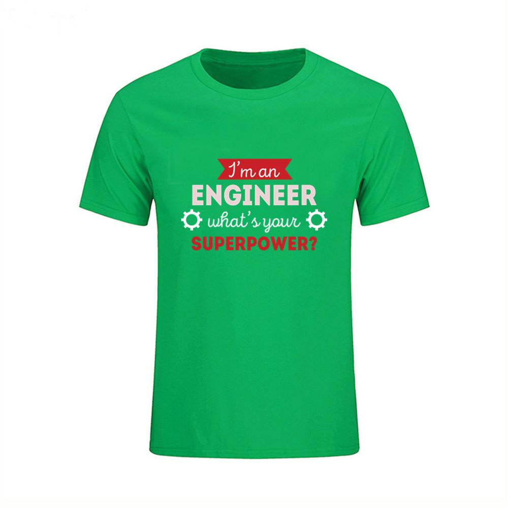 Fashion I M An Engineer T Shirt Men Short Sleeve Design Hipster