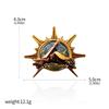 Горячая игра Baldur's Gate 3 Pins Rogue Poet Warrior Paladin Брошь Значок Косплей Реквизит Мужчины Женщины Рюкзак Ювелирные изделия Аксессуары