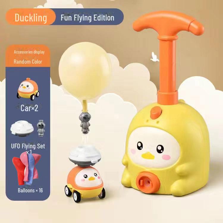 Воздушный скутер Douyin Piggy Power: Детская игрушка-животное, работающая на воздушных шарах