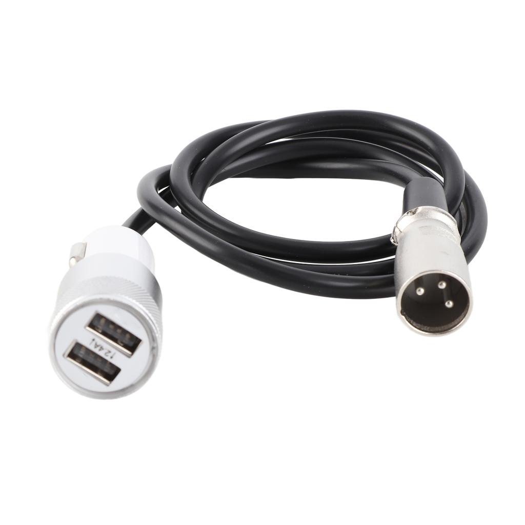 Кабель для зарядки джойстика инвалидной коляски, кабель питания электродвигателя, линия быстрой зарядки, аксессуар