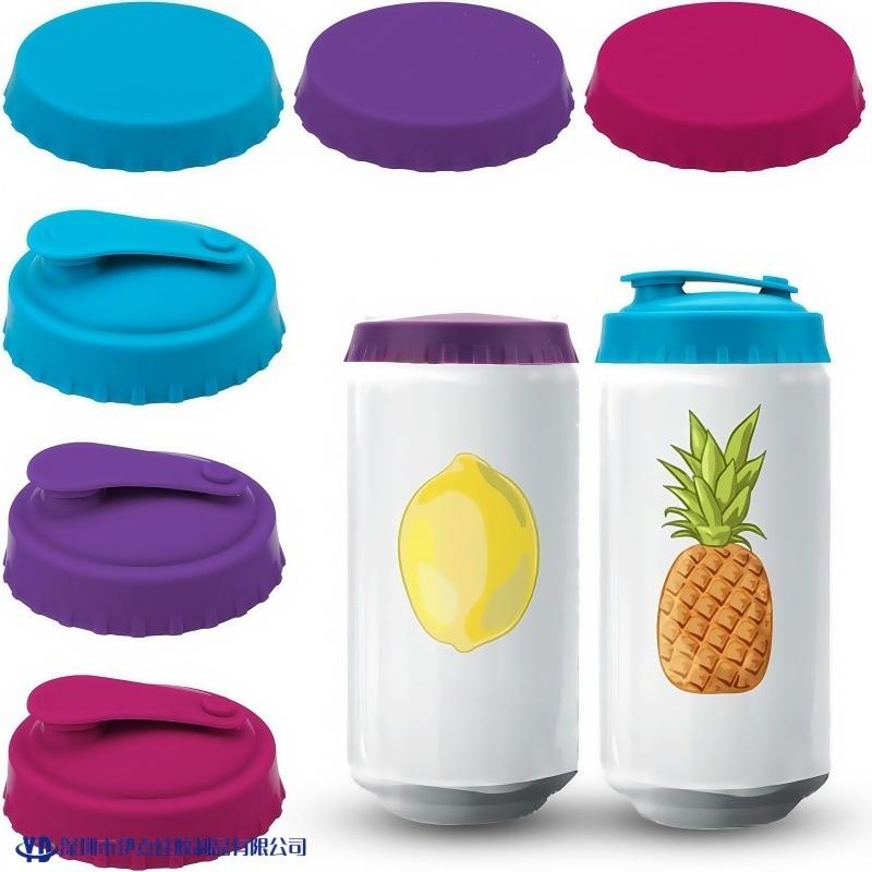 Silicone Soda Can Lid Reusable Can Stopper for Soda Beer Drinks Juice Coke Beverage Fits Standard Cans Protecto Coke Can