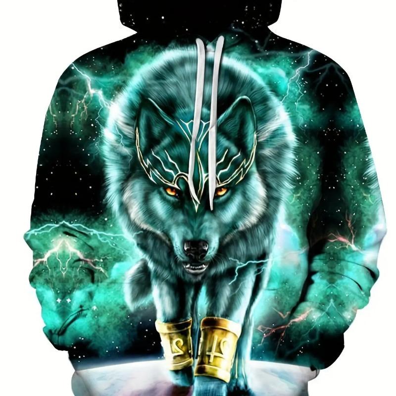 Винтажное мужское худи Tiger с 3D-принтом, модные топы с графикой животных, мужские футболки оверсайз в стиле стритвир с длинным рукавом