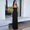 New Women's Clothing Sexy Backless Waist Slim Fishtail Dress Temperament High-end Dress