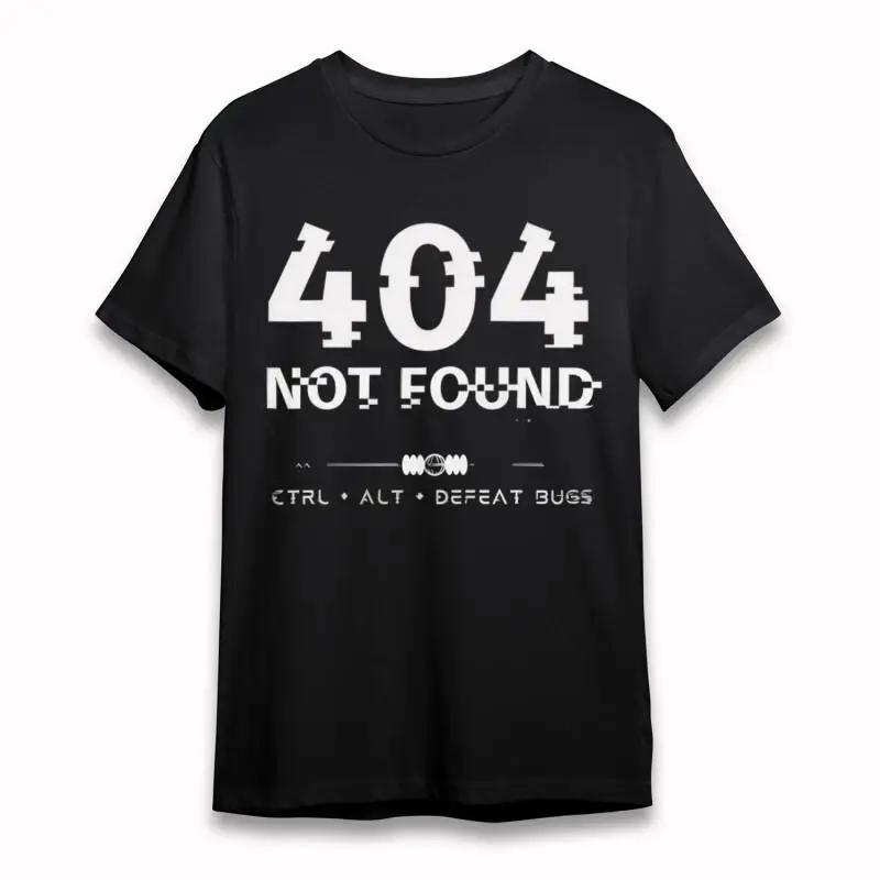 Unisexs Classic T Shirt 404 Error Code Humor With Debugging Slogan