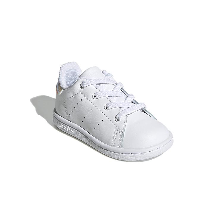 adidas Кроссовки Stan Smith Cloud White с блестящей вставкой на пятке TD FU6675