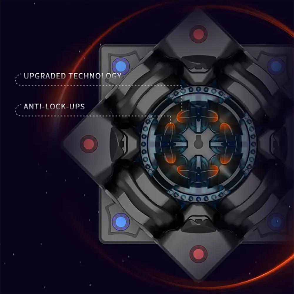 Diansheng MS3R UV 3X3 Магнитный магический скоростной куб без наклеек Профессиональные игрушки-непоседы Diansheng 3x3 MS 3R Cubo Magico Puzzle