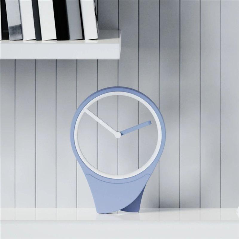 Floating No Dial Clock Minimalist Desktop Design Ornament Modern Aesthetic Home Decor For Office Living Room Gift